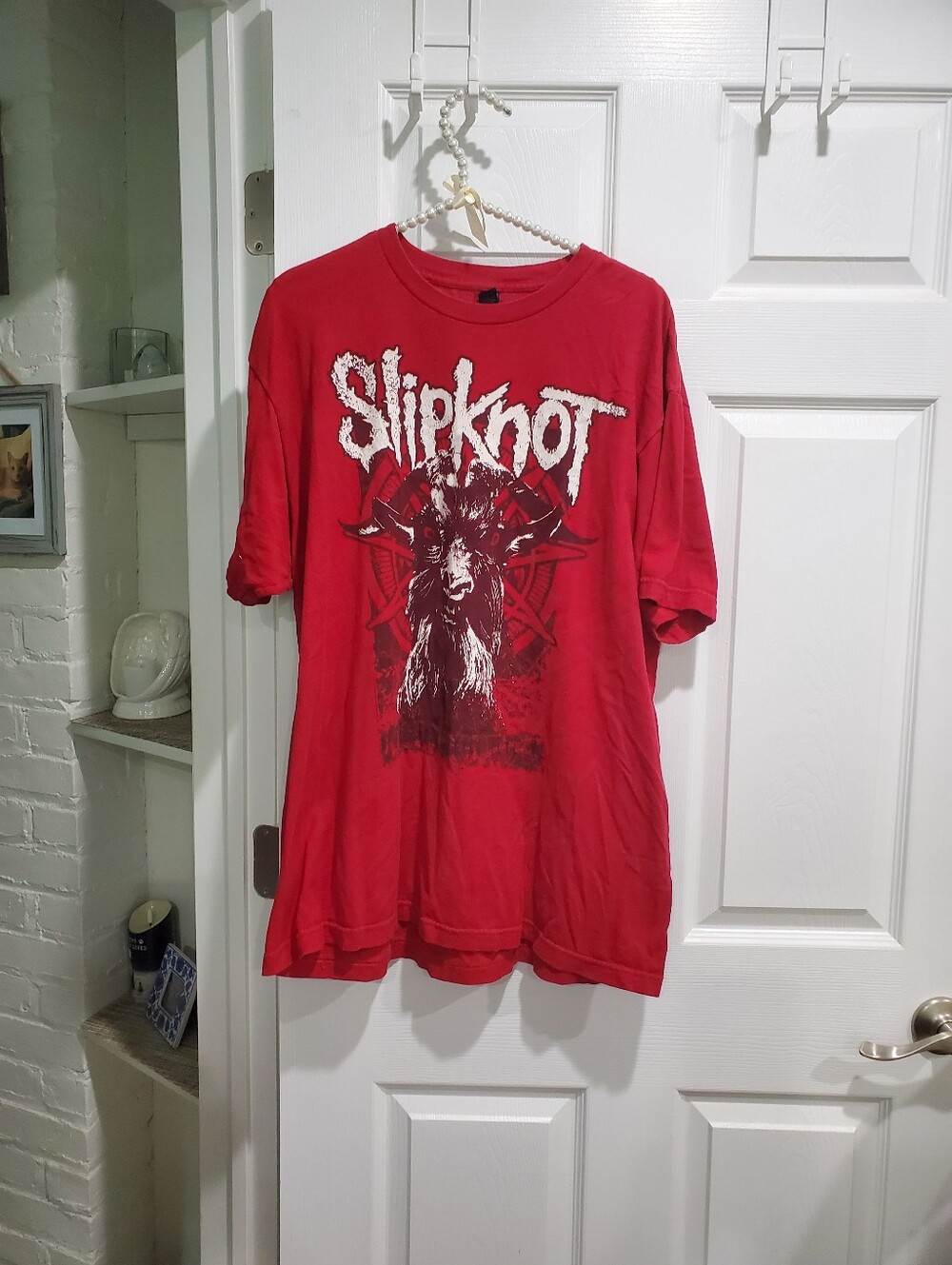 IUC Slipknot Red Graphic Band Tee - Men's Shirt